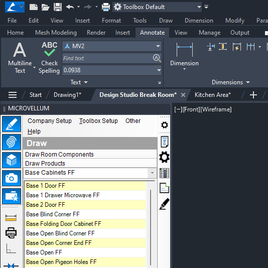 Microvellum's AutoCAD-based software helps drafters and designers in the woodworking industry work faster and more efficiently
