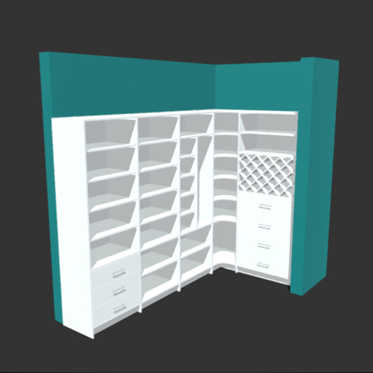 Microvellum software helps kitchen cabinet designers and manufacturers build functional, beautiful kitchen pantries.