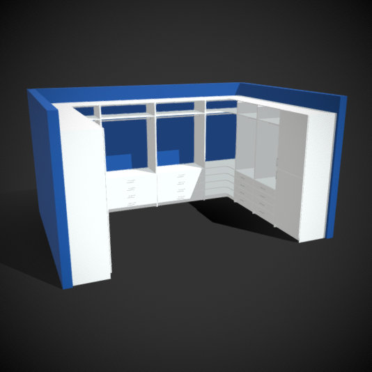 Microvellum's CADCAM software is a perfect fit for closet/wardrobe manufacturers.